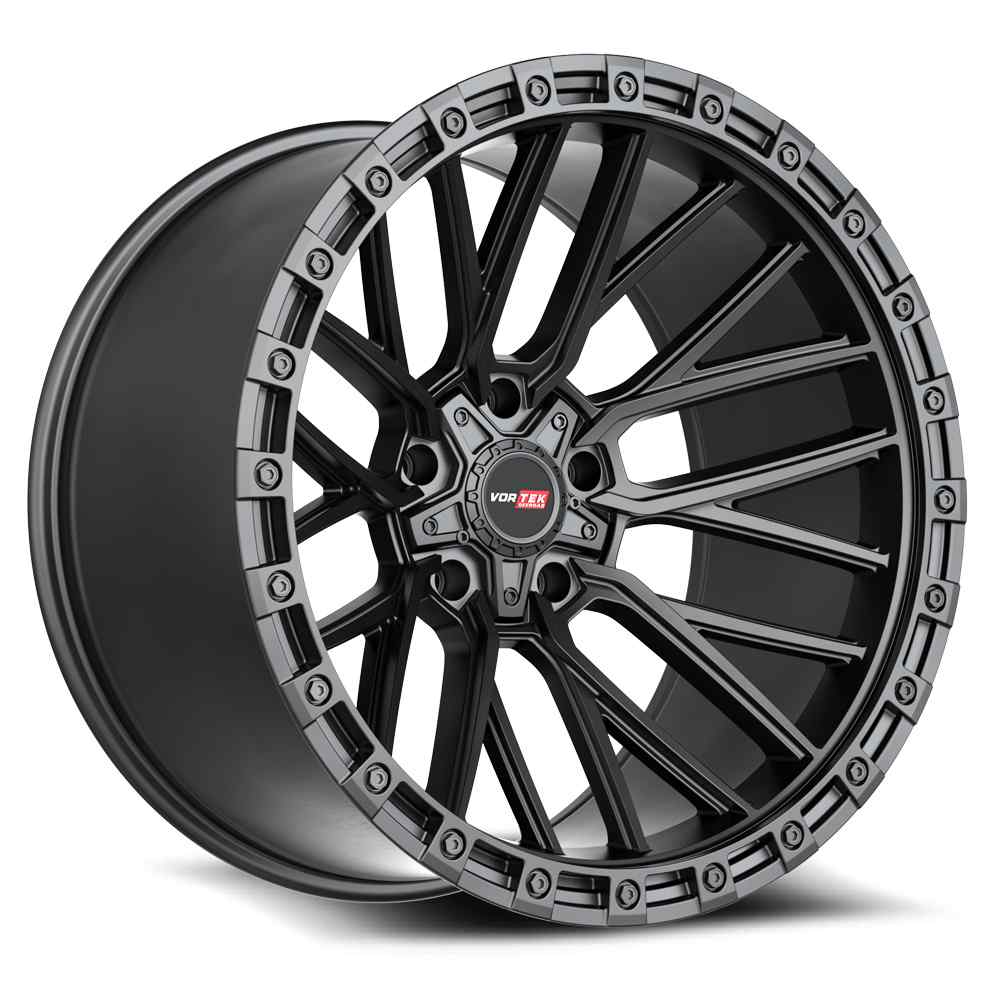 Vortek VRT-608 Matte Black wheel