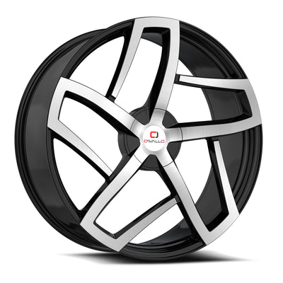 Cavallo CLV-50 Black Machined wheel