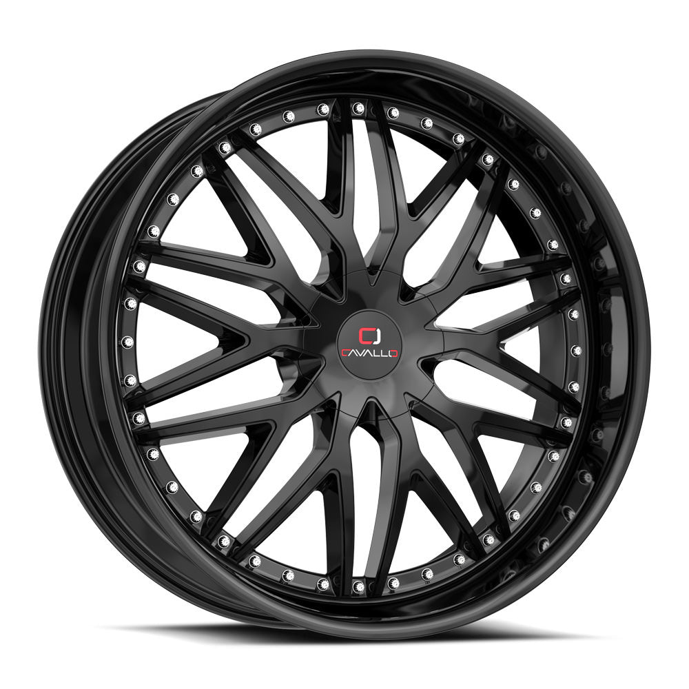 Cavallo CLV-46 Black wheel