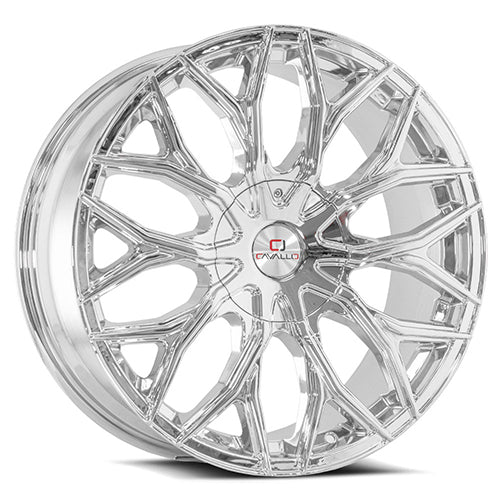 Cavallo CLV-37 Chrome wheel