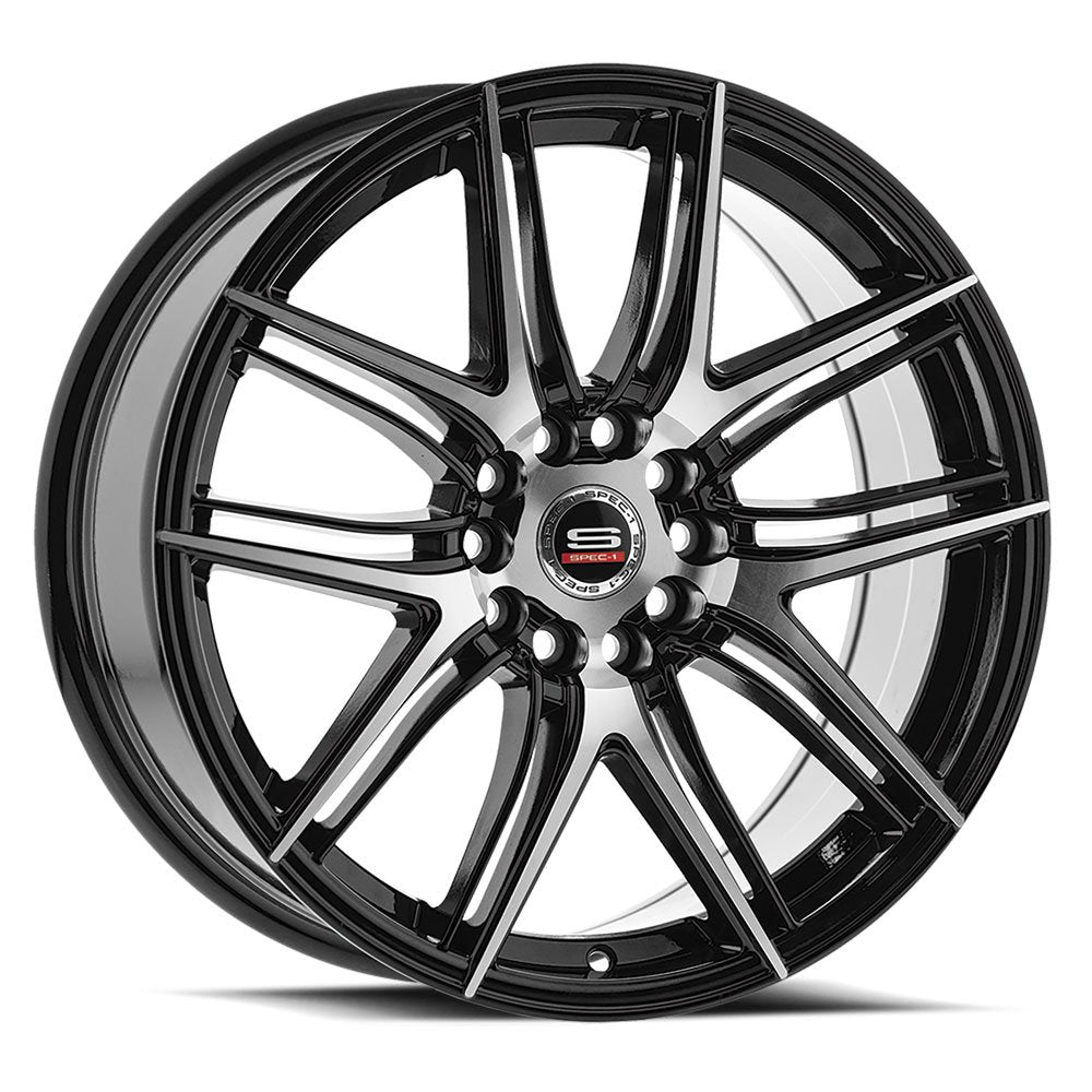 Spec-1 SP-56 Black Machined wheel