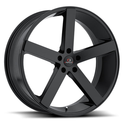Cavallo CLV-C-5 Black wheel