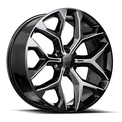 OE Revolution G-09 Black/Milled wheel