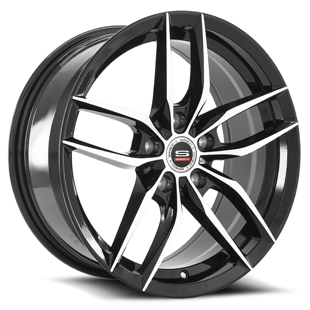 Spec-1 SP-50 Black Machined wheel