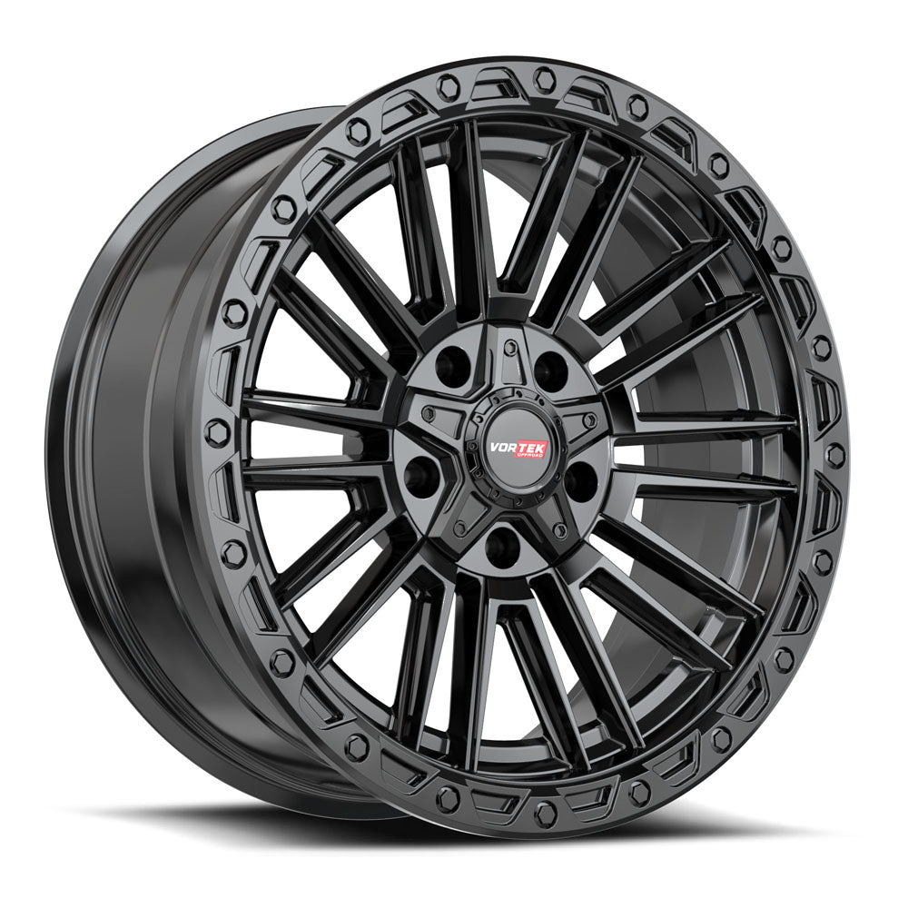 Vortek VRT-604 Satin Black wheel