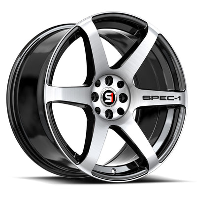 Spec-1 SPT-32 Black Machined wheel