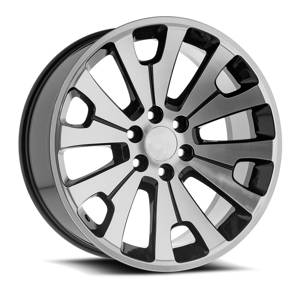 OE Revolution G-12 Black Machined wheel