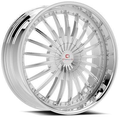 Cavallo CLV-32 Chrome wheel
