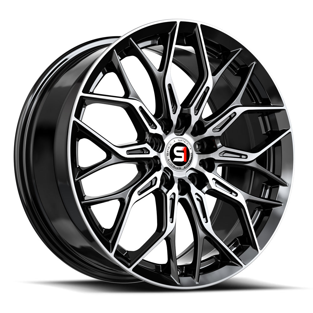 Spec-1 SP-57 Black Machined wheel