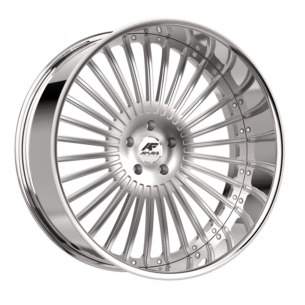 Amani R.E.A.L. Brushed/Chrome wheel