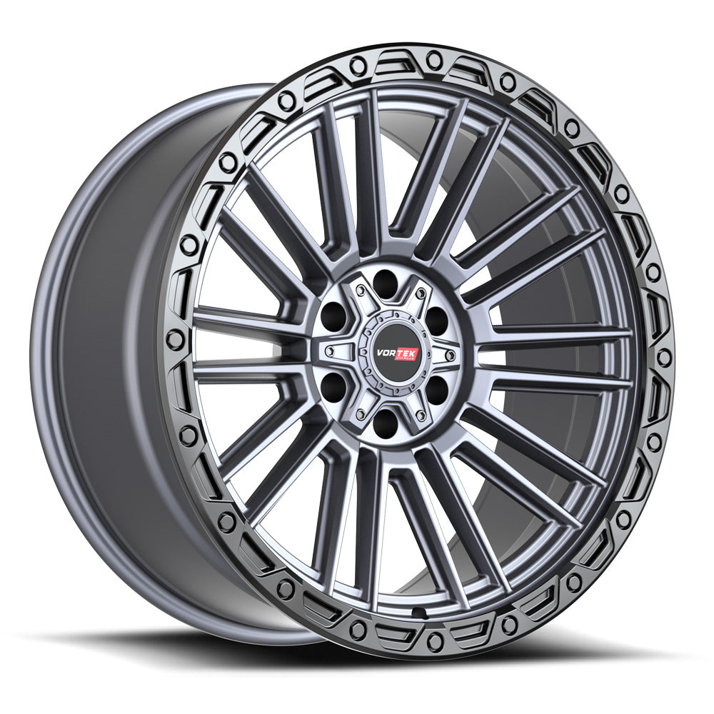 Vortek VRT-604 Matte Titanium wheel