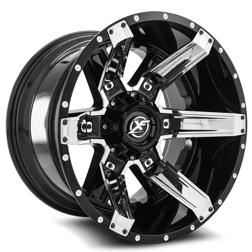 XF Off-Road XF-214 Black wheel