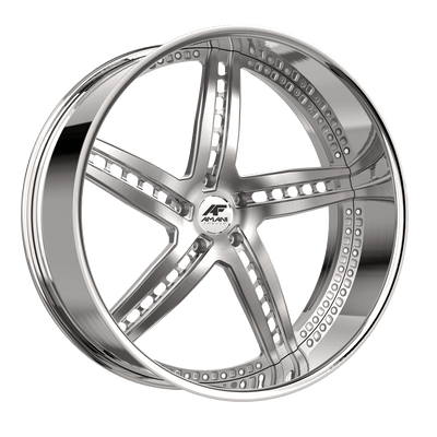 Amani Monero-L Brushed/Chrome wheel