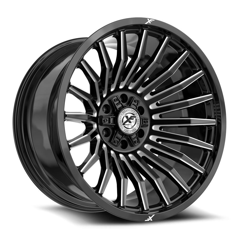 XF Off-Road XF-231 Black/Milled wheel