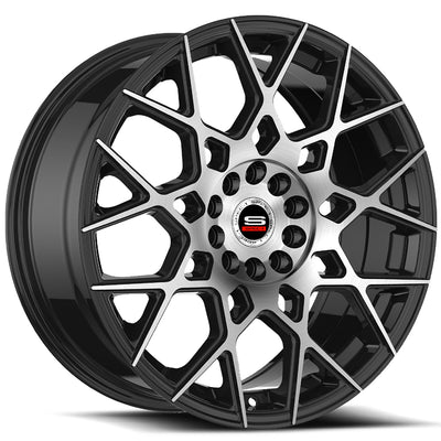 Spec-1 SP-52 Black Machined wheel