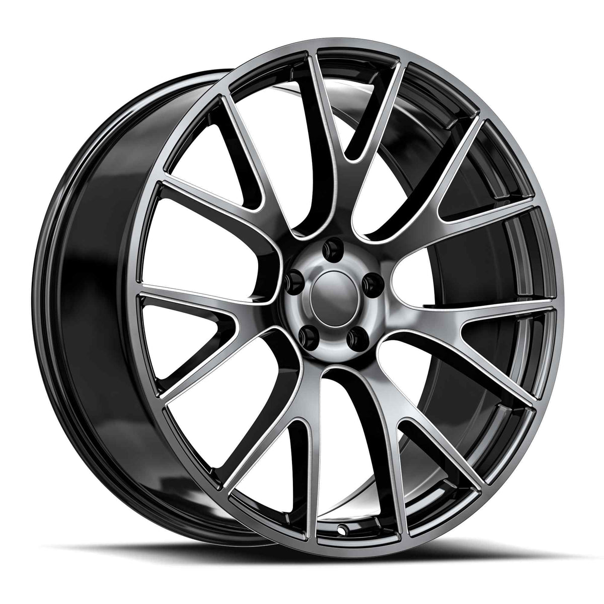 OE Revolution HC-1 Black/Milled wheel