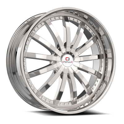 Cavallo CLV-53 Chrome wheel