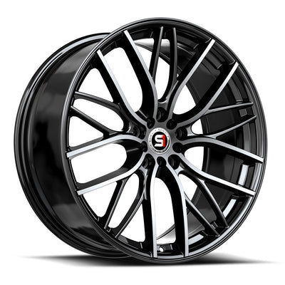 Spec-1 SP-61 Black Machined wheel