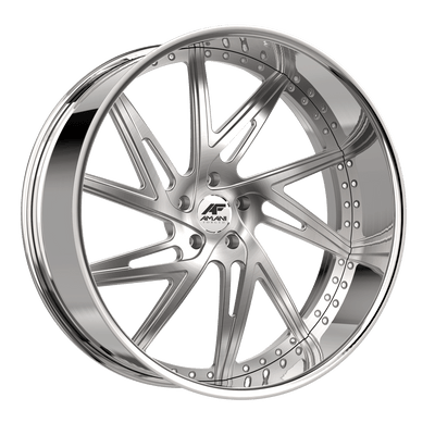 Amani CONRAD-L Brushed/Chrome wheel