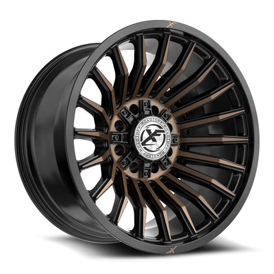 XF Off-Road XF-231 Batin Black/Bronze Machined wheel