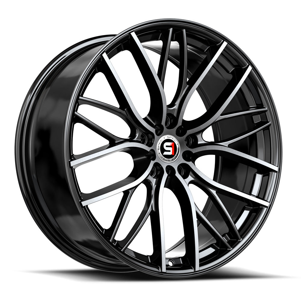 Spec-1 SP-61 Black Machined wheel