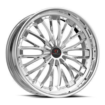 Cavallo CLV-42 Chrome wheel