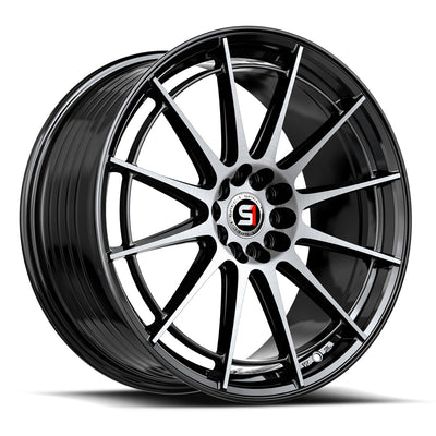 Spec-1 SP-64 Black Machined wheel