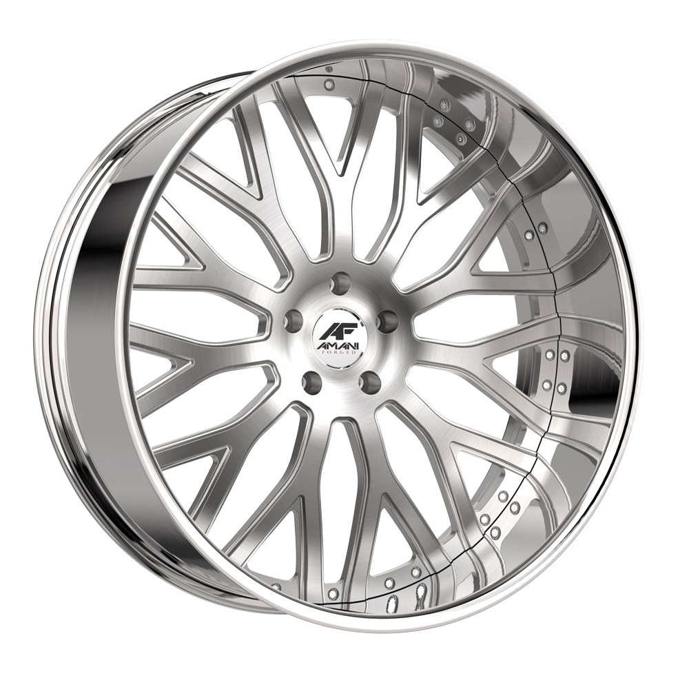 Amani Sorleno Brushed/Chrome wheel