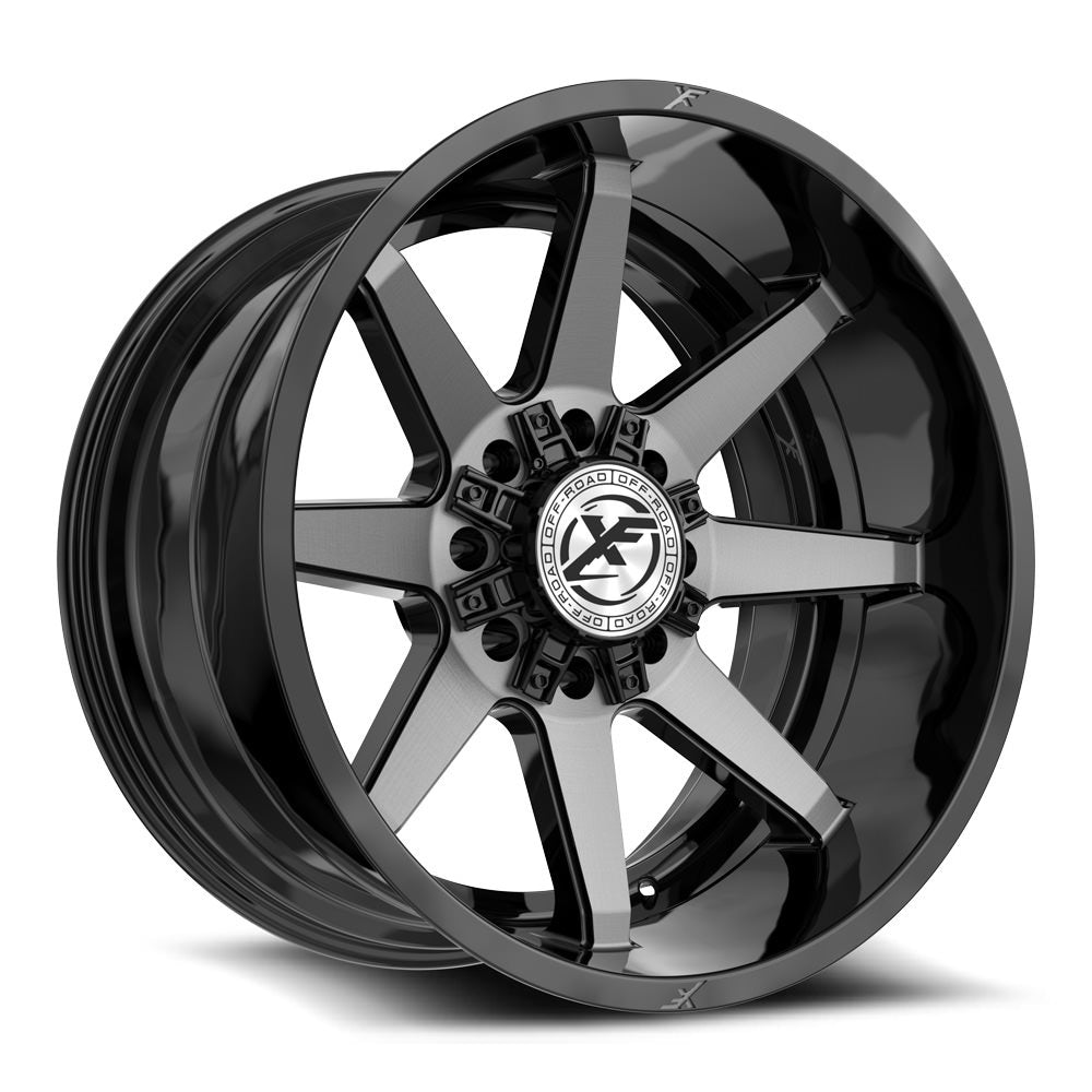 XF Off-Road XF-236 Black/Brushed wheel