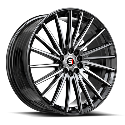 Spec-1 SP-68 Black Machined wheel