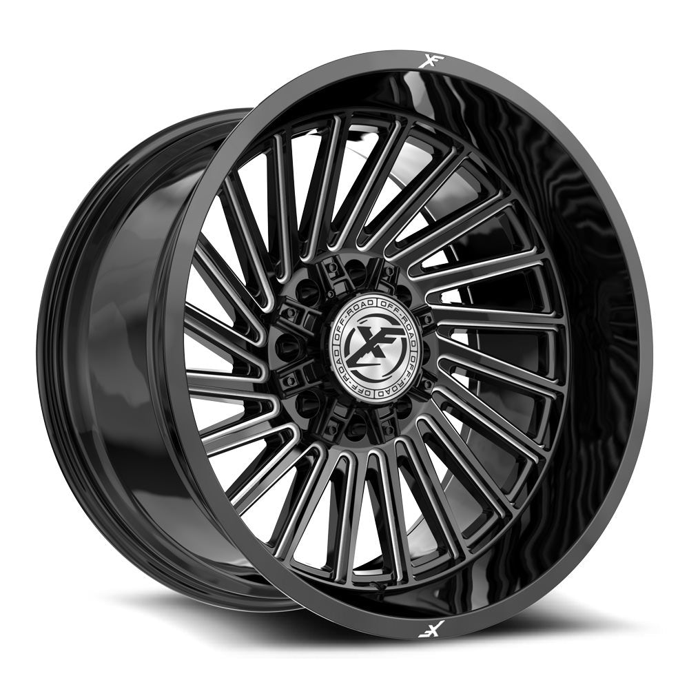 XF Off-Road XF-239 Black/Milled wheel