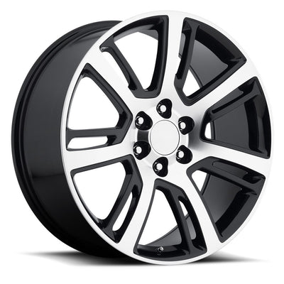 OE Revolution D-04 Black/Milled wheel