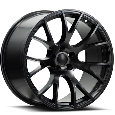 OE Revolution DG-05 Matte Black wheel