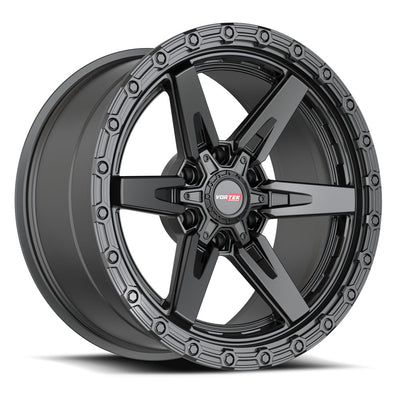 Vortek VRT-602 Matte Black wheel