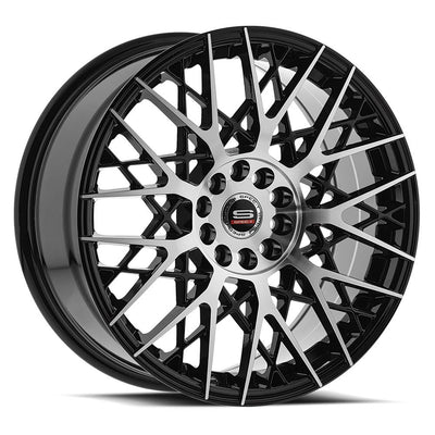 Spec-1 SP-53 Black Machined wheel