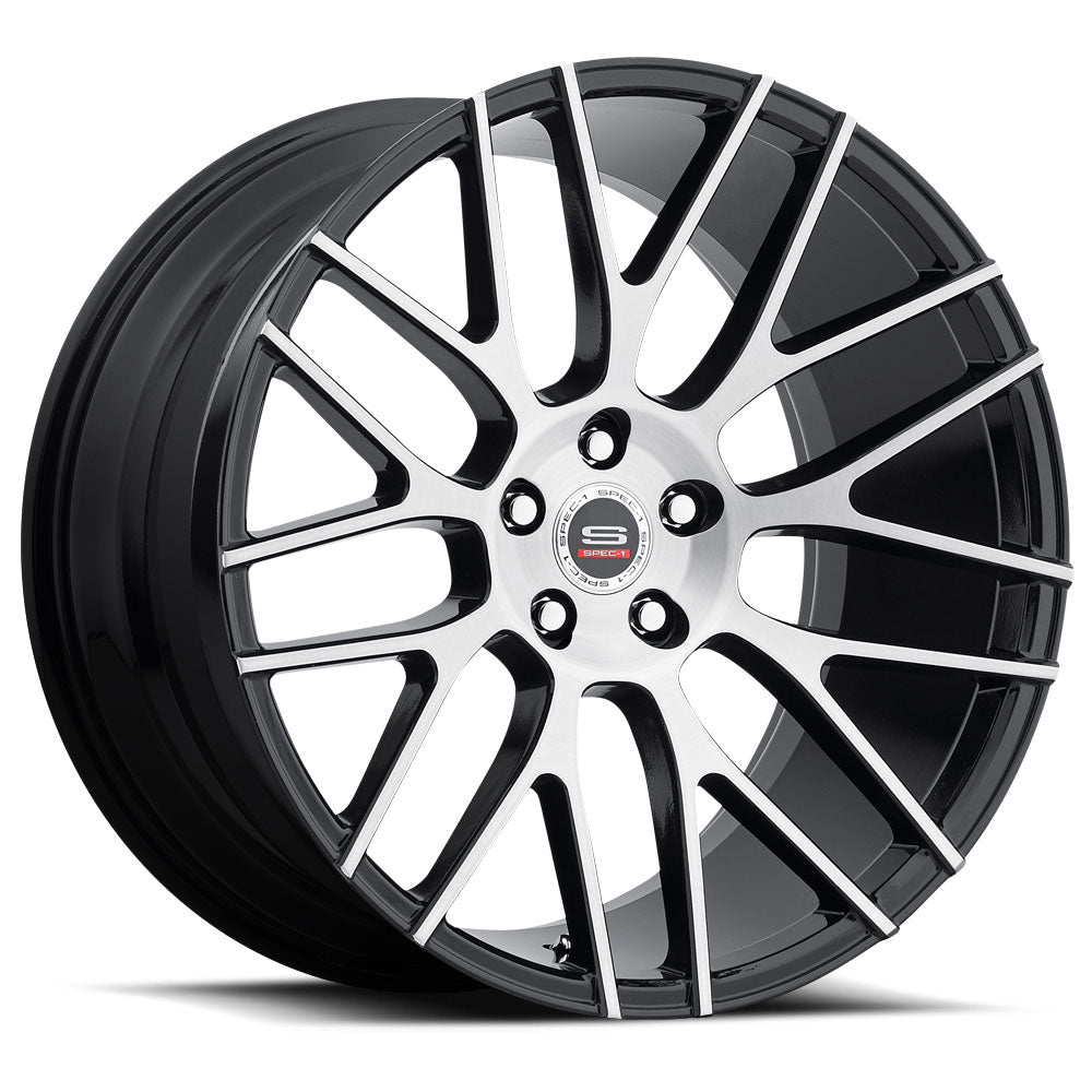 Spec-1 SPL-001 Black/Brushed wheel