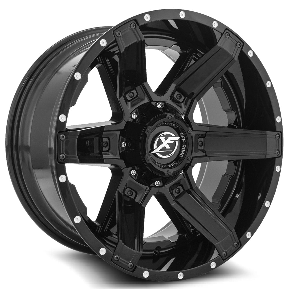 XF Off-Road XF-214 Black wheel