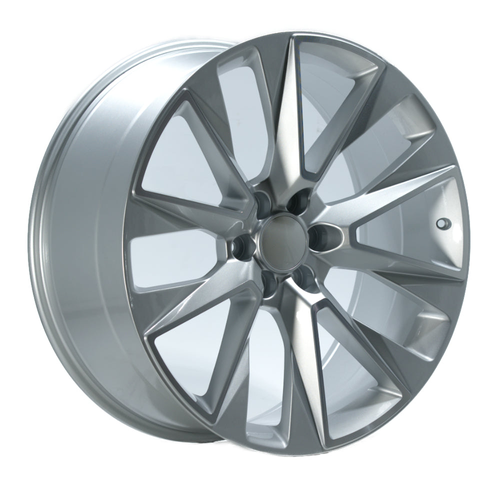 OE Revolution D-35 Silver Machined wheel