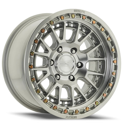 Metal FX Slayer Silver Machined Wheel