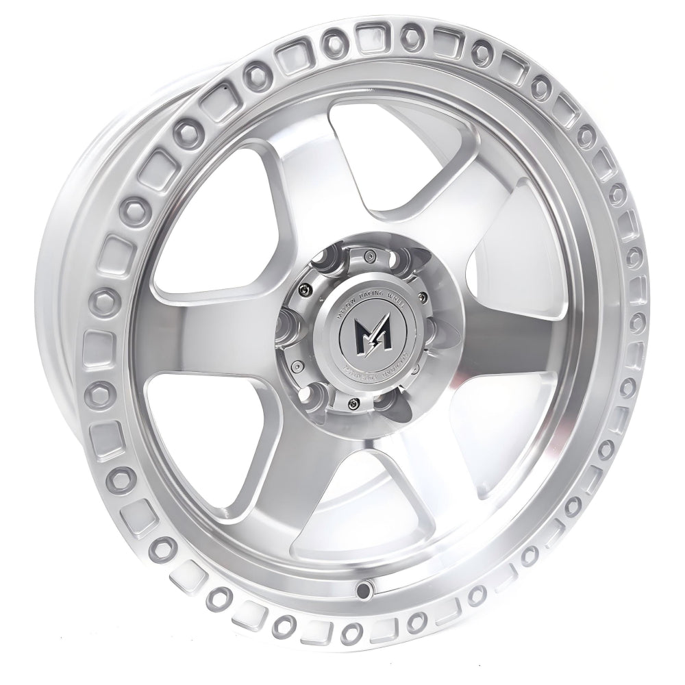 MFlow Racing MF03 Silver Machined Wheel