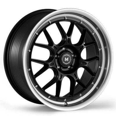 MFlow Racing MFL2 Black Machined Wheel