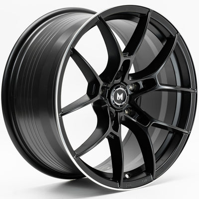 MFlow Racing MFR4 Black Milled Wheel