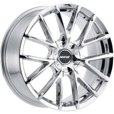 MKW M123 Chrome Wheel