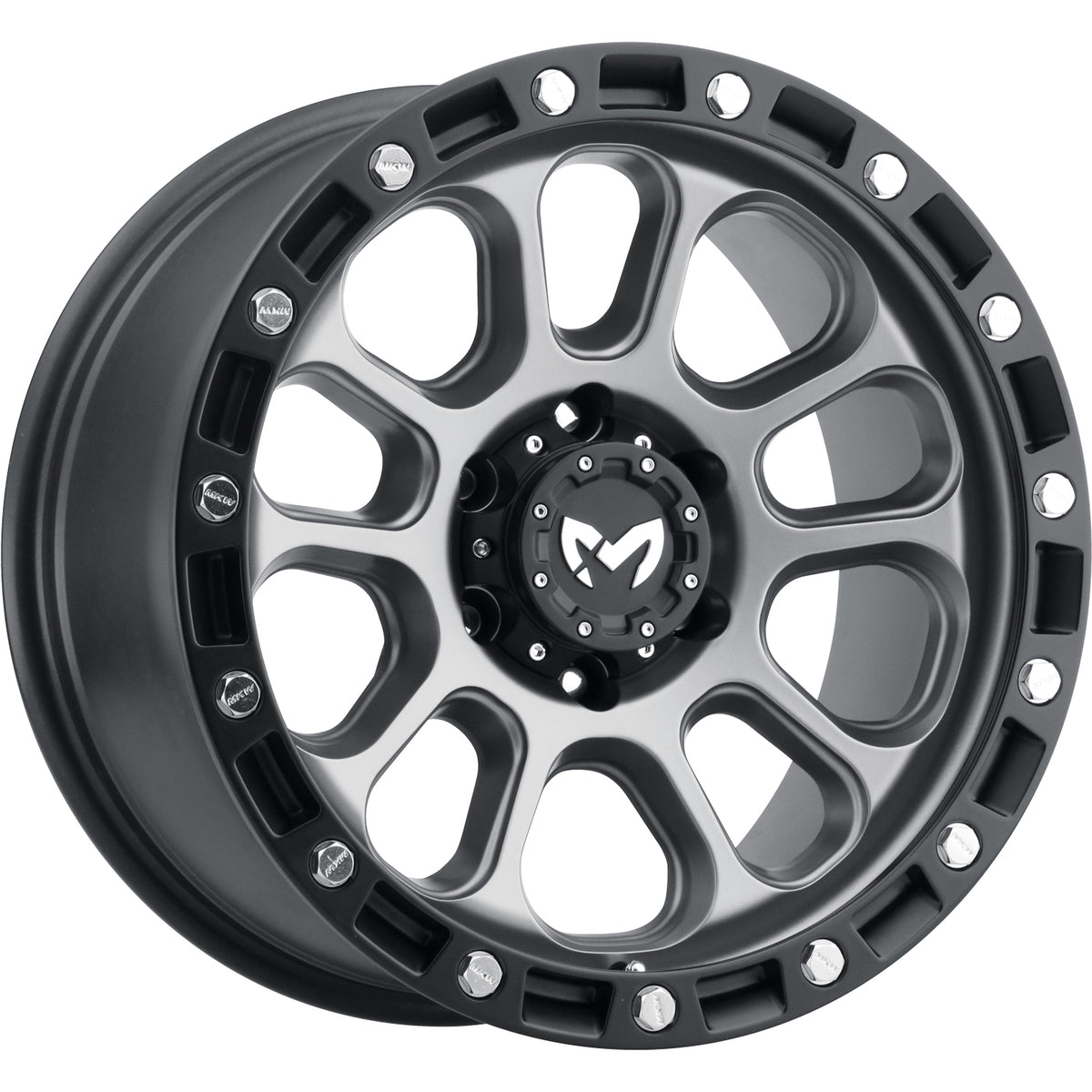MKW Offroad M204 Gray Wheel