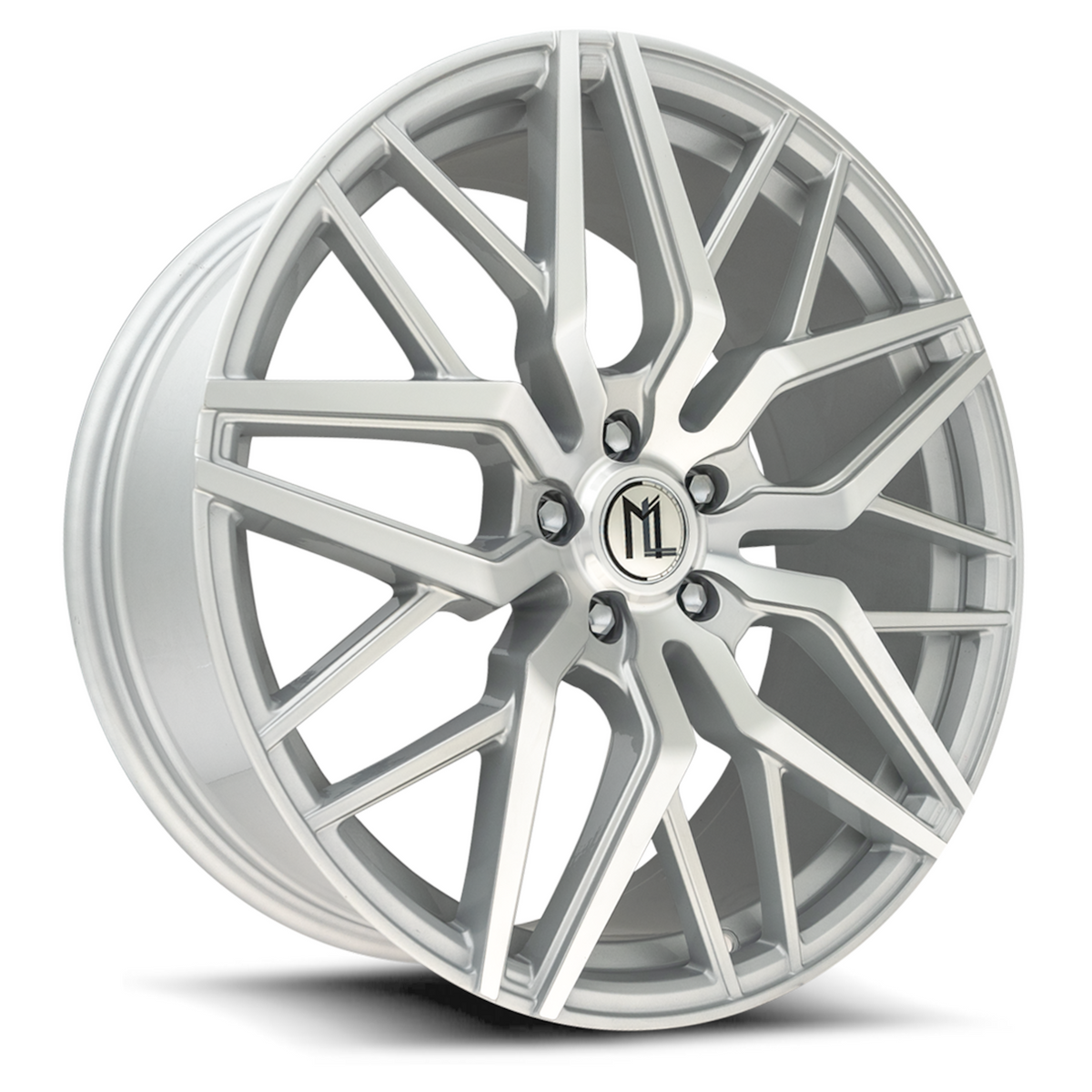 Modern Luxury ML-3 Silver Machined Wheel