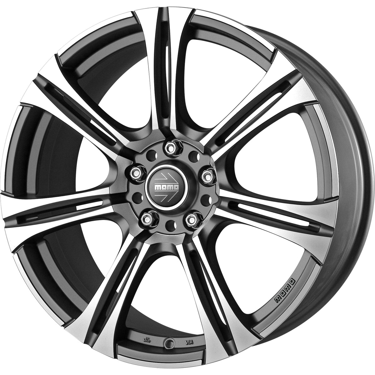 Momo Next EVO Anthracite Machined Wheel