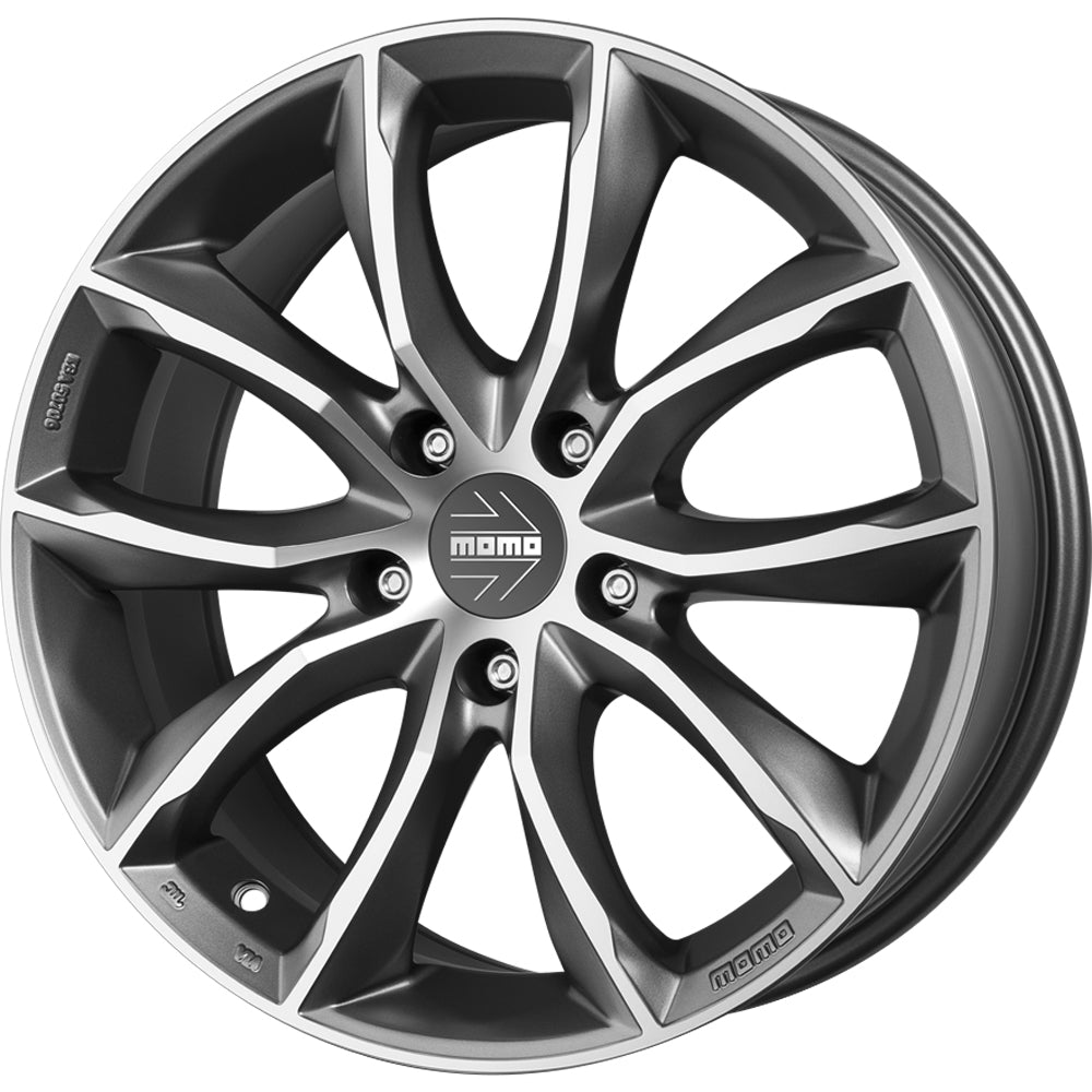 Momo ScreamJet Evo Anthracite Machined Wheel
