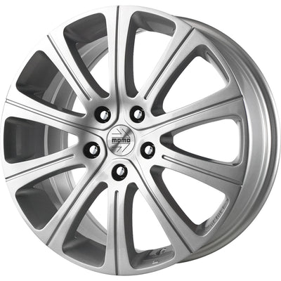 Momo Win 2 Gloss Silver Wheel