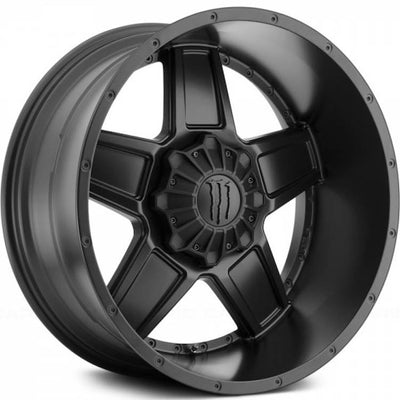Monster Energy 543B Black Wheel