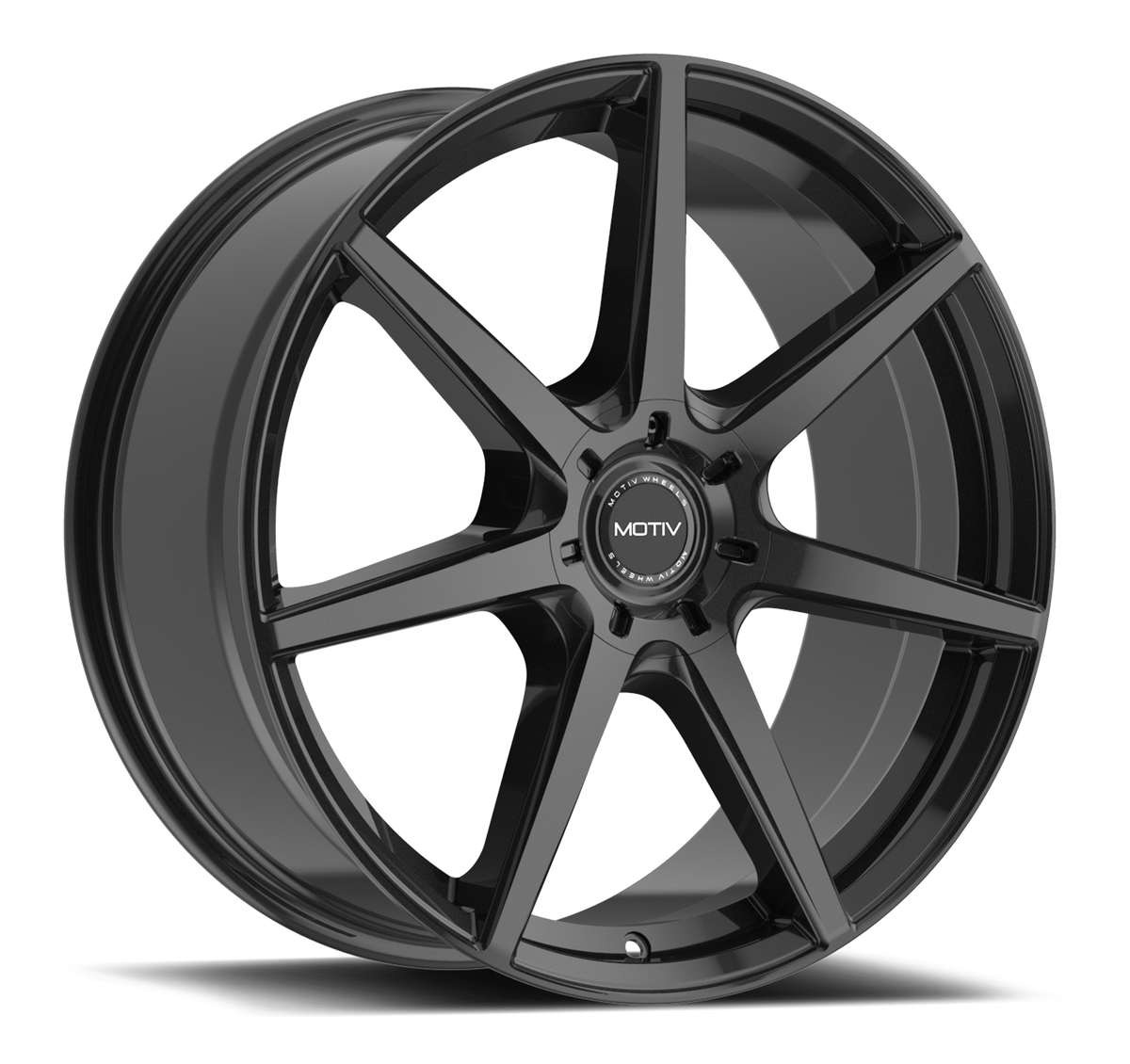 Motiv 432B Gloss Black Wheel